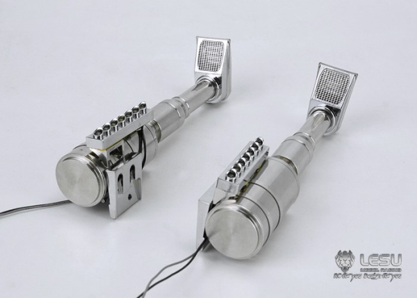 Luftfilter Attrappen mit LED's für Tamiya King/Grand Hauler