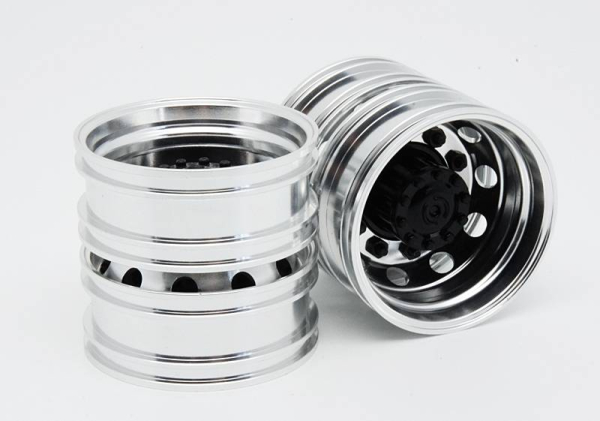 JX-Model Aluminium Zwillingsfelgen Heck, Sechskant,  MAN F-2000