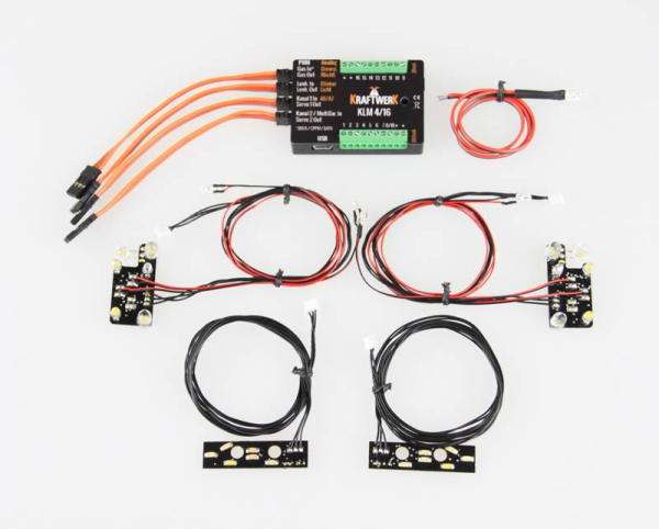 Preview: Kraftwerk EasyBus Lichtanlage Tamiya MAN TGX 18.540 / 26.540