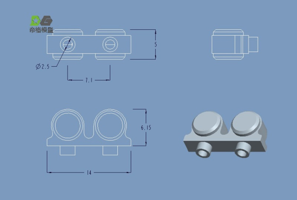 Seitenbegrenzungsleuchten, Umrissleuchten für Tamiya LKW, 137-2