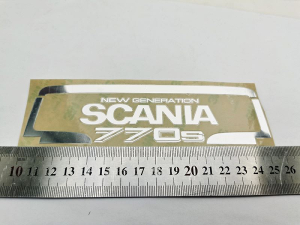 Aufkleber Set Tamiya Scania 770S, Var. B