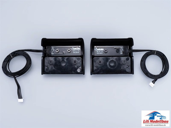 Preview: Rückleuchten mit Platinen für Tamiya Scania 770S