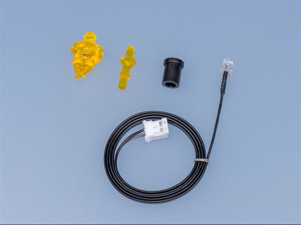 Preview: Beleuchtetes Mini Reifenmännchen, 1:14, gelb