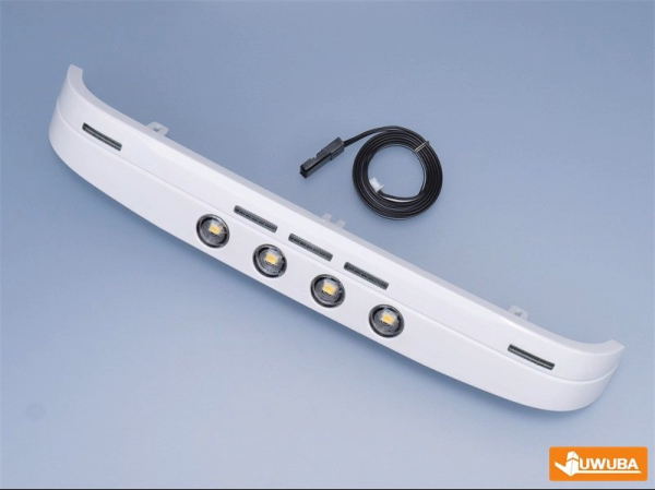 Preview: Sonnenblende mit Licht für Tamiya Scania 770S, W18B