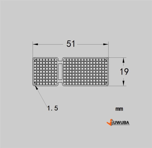 Preview: Gitter für Frontscheinwerfer für den JX MAN F2000
