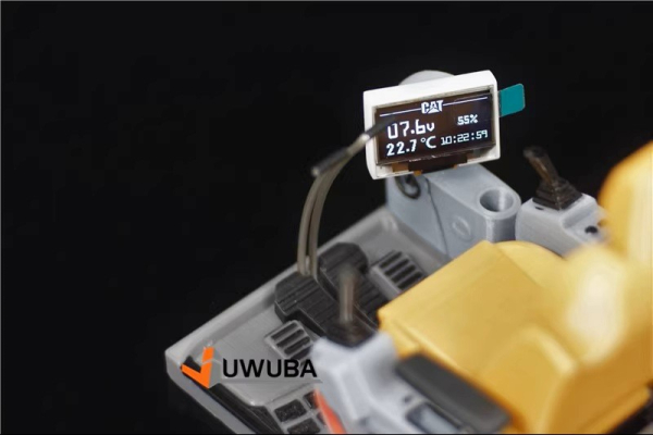 Preview: LCD Bildschirm Anzeigeinstrument für Baumaschinen in 1:14 Preview: LCD Bildschirm Anzeigeinstrument für Baumaschinen in 1:14