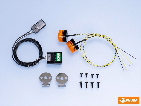 Rundumleuchten orange, 1:14, 03D