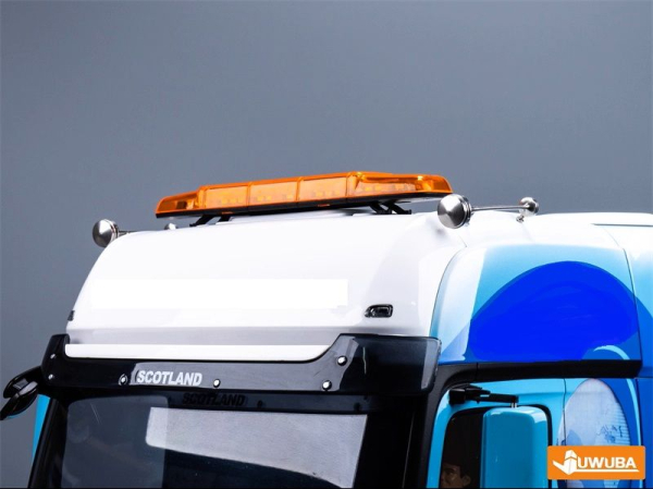 Warnlichtbalken, für Tamiya LKW und Andere, orange, A5