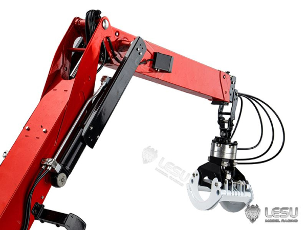 Lesu Holzladekran als RTR in 1:14