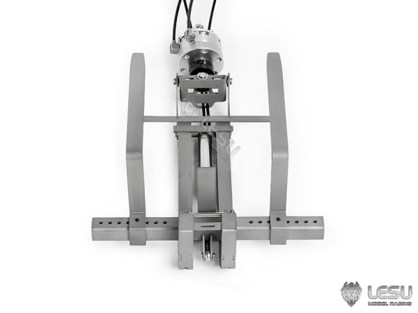 Preview: Lesu Palettengabel mit Rotationsantrieb für LKW Ladekran 1:14