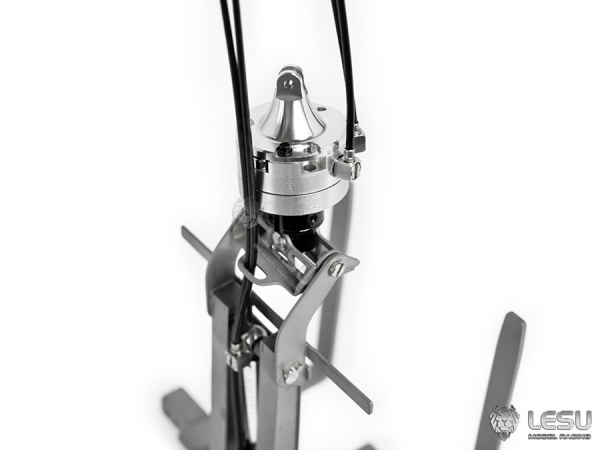 Lesu Palettengabel mit Rotationsantrieb für LKW Ladekran 1:14