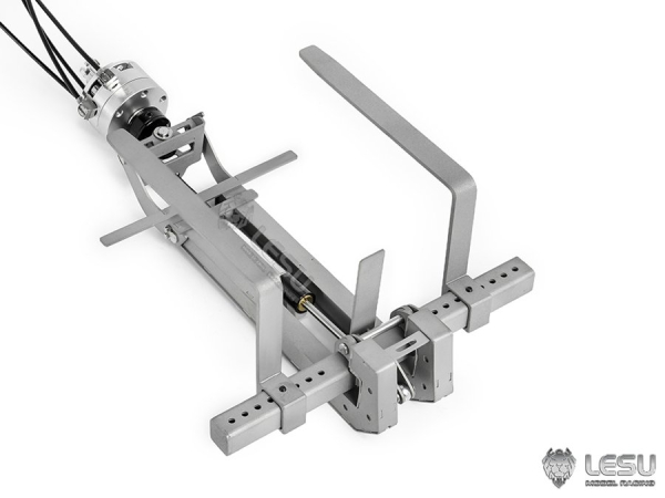 Lesu Palettengabel mit Rotationsantrieb für LKW Ladekran 1:14