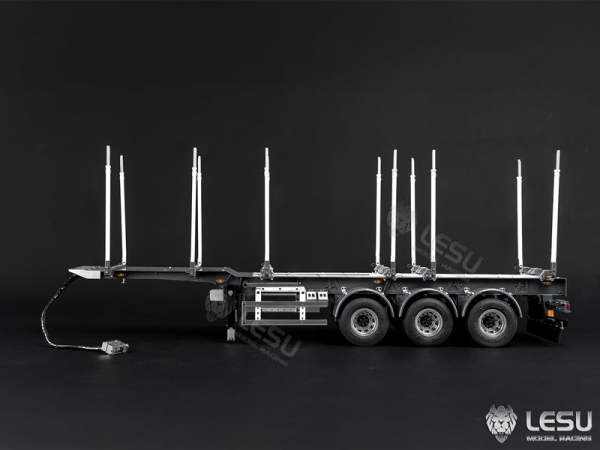 Lesu Langholz Auflieger, 3-Achs, 1:14, RTR