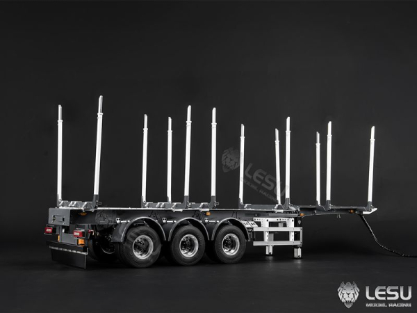 Lesu Langholz Auflieger, 3-Achs, 1:14, RTR