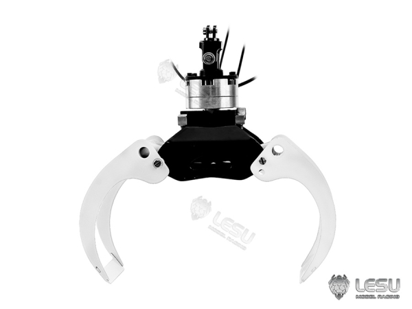 Preview: Lesu Holzgreifer mit Rotationsantrieb für LKW Ladekran 1:14