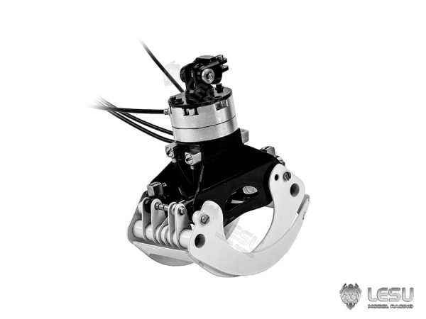 Preview: Lesu Holzgreifer mit Rotationsantrieb für LKW Ladekran 1:14