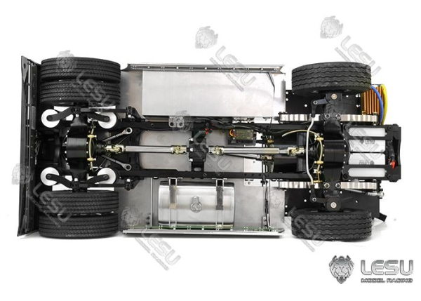 Lesu LKW Chassis SZM 4x4 für Tamiya Scania