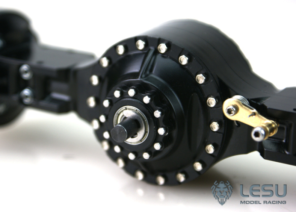 Radladerachse aus Metall ohne Durchtrieb, sperrbar