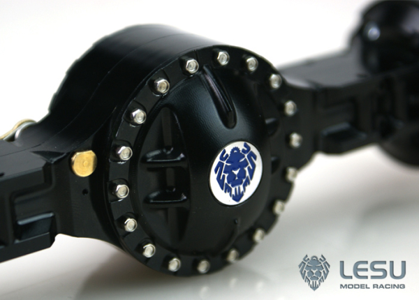 Radladerachse aus Metall ohne Durchtrieb, sperrbar