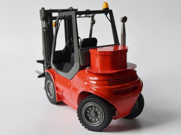 Preview: Lesu Gabelstapler mit Hydraulik, 1:14, ARTR, rot V2