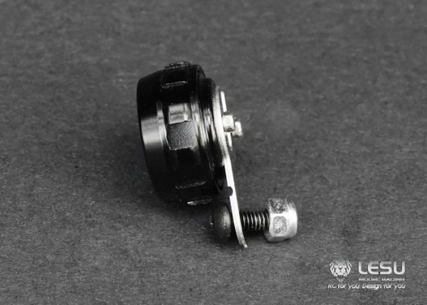 Zusatzscheinwerfer rund Var. B für Tamiya LKW oder Andere