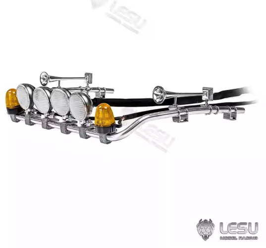 Preview: Lesu Dachlampenbügel für den Tamiya Scania 770S, Var. D