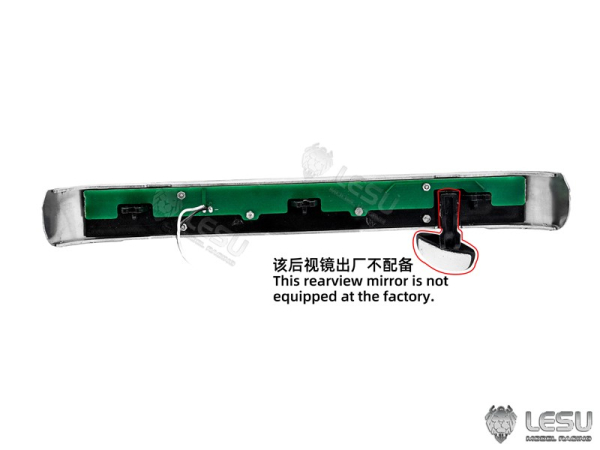 Sonnenblende mit Licht für Tamiya Scania 770S, Var. E