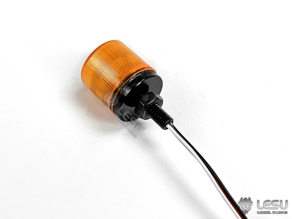 Preview: Rundumleuchten orange für Tamiya LKW, Var. A