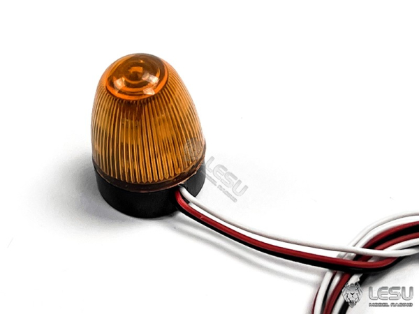 Preview: Rundumleuchte orange für Tamiya LKW, Var. B