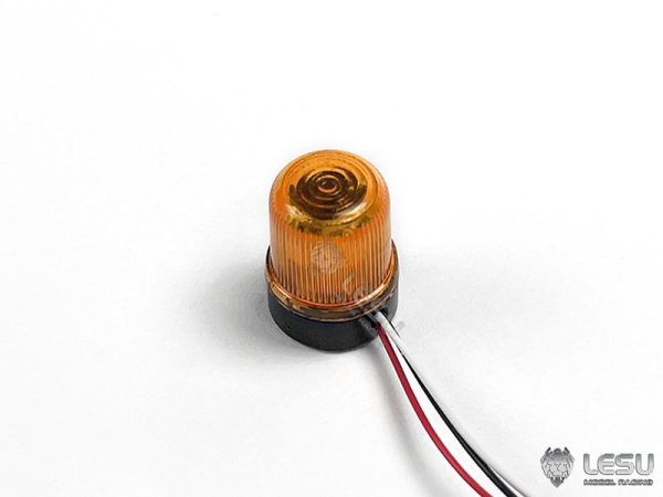 Preview: Rundumleuchte orange für Tamiya LKW, Var. C