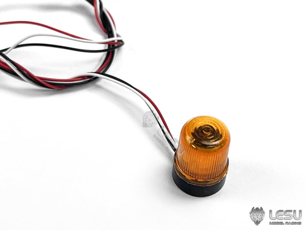 Preview: Rundumleuchte orange für Tamiya LKW, Var. C