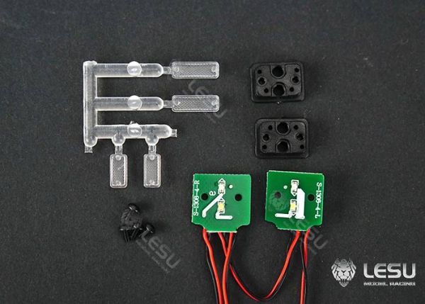 Rücklichtplatinen für den Lesu Kompaktlader LT5