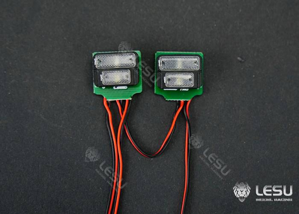 Rücklichtplatinen für den Lesu Kompaktlader LT5