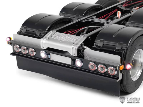 Preview: Heck mit Beleuchtung für Tamiya Scania 770S