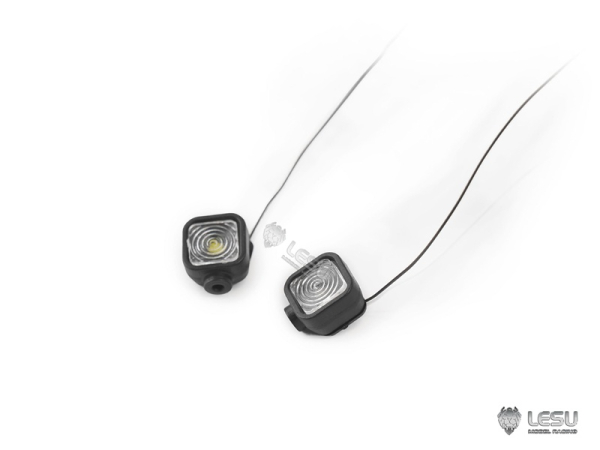 Zusatzscheinwerfer / Arbeitsscheinwerfer eckig, Var. 2