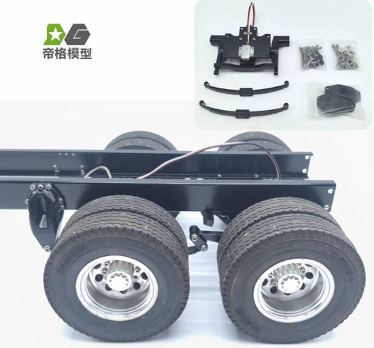 Komplette Liftachse Tamiya Scania 770S oder Andere