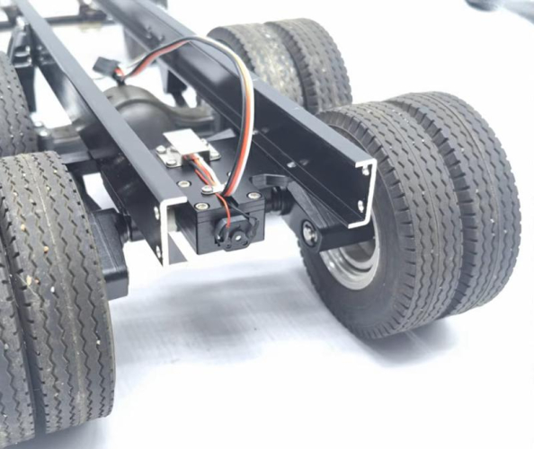 Preview: Komplette Liftachse Tamiya Scania 770S oder Andere