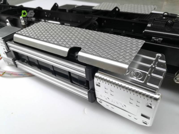 Seitenabdeckung für Tamiya Volvo FH16 Holztransporter, A