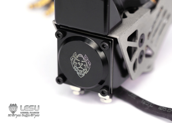 Preview: Hydraulikpumpe mit Motor und Regler, scale