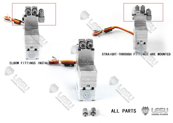 Hydraulik Steuerung Ventilblock 1-fach