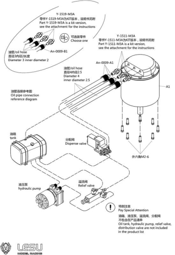 Hydraulischer Motor, Variante A