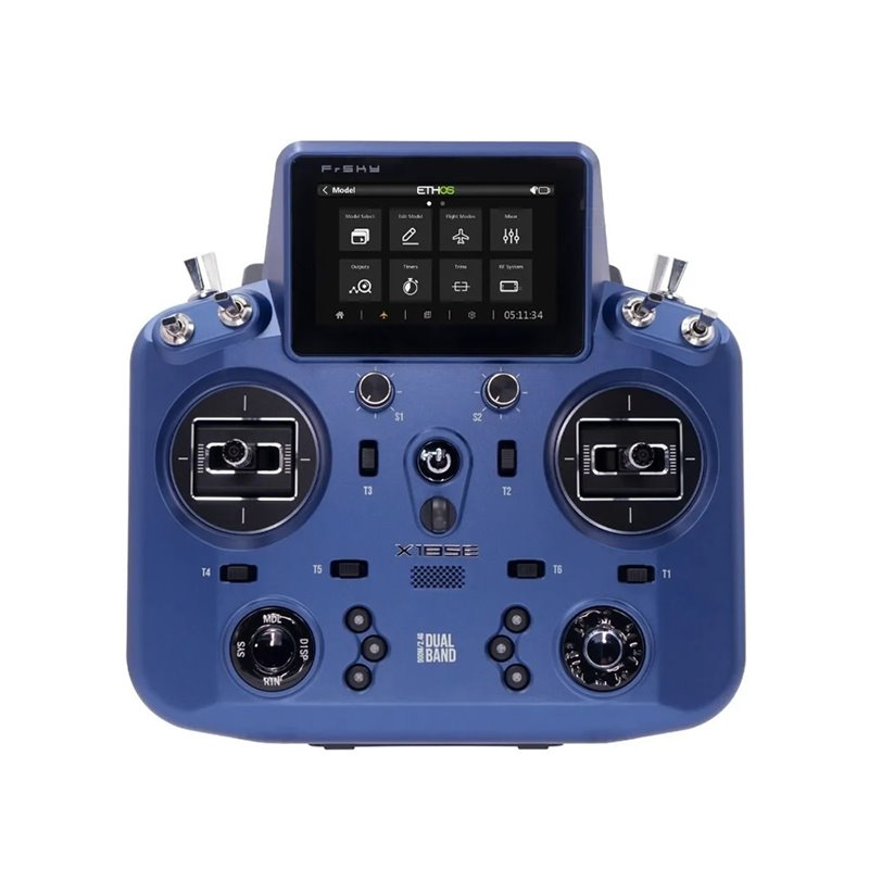 TANDEM X18SE EU/LBT FrSky Senderset Blau 2,4Ghz Akku, EVA-Bag