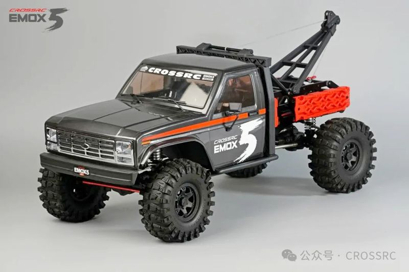 CROSS-RC Crawler EMO X5 2025, 4x4, 1:8, ARTR, dunkel grau