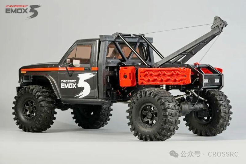 CROSS-RC Crawler EMO X5 2025, 4x4, 1:8, ARTR, dunkel grau