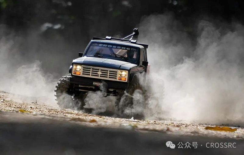 CROSS-RC Crawler EMO X5 2025, 4x4, 1:8, ARTR, dunkel grau