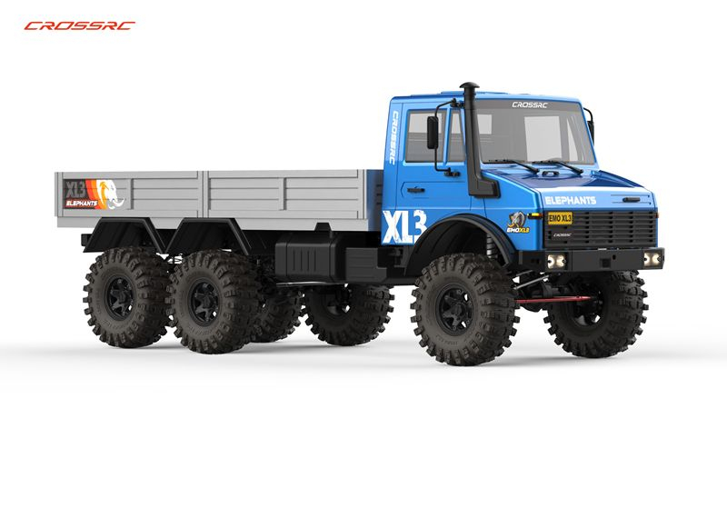 CROSS-RC Crawler EMO XL3, 6x6, 1:8, ARTR, blau