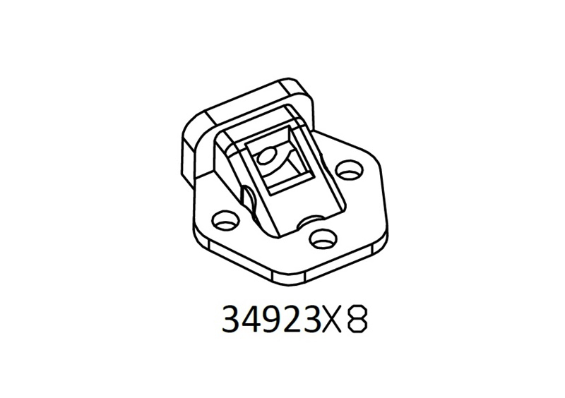 DC8 Rahmenbefestigung Antriebsstrang