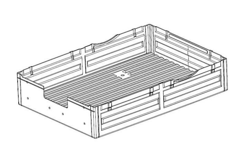 Lexan Ladefläche CROSS-RC EMO NT4/NT6, klar
