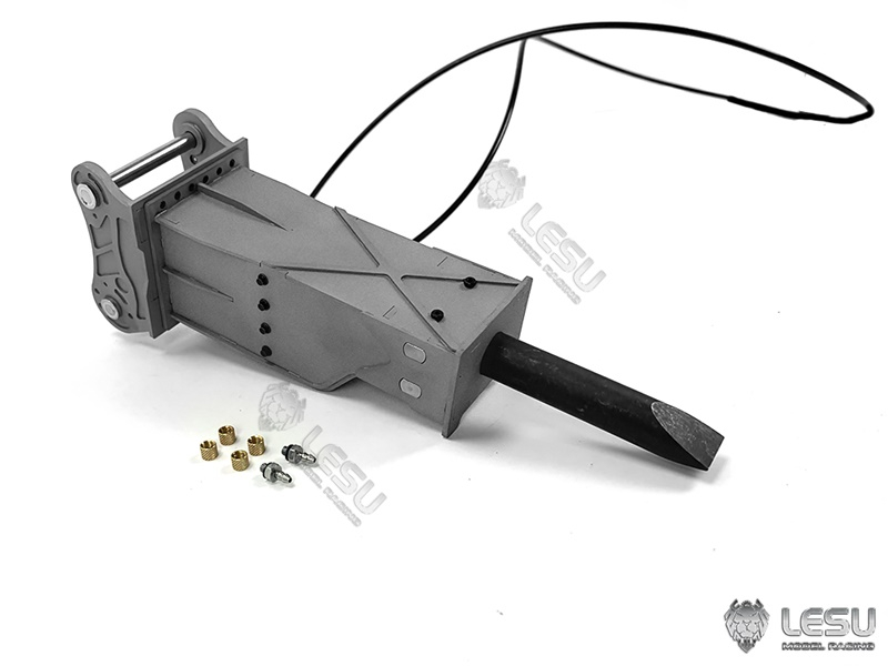 Hydraulikhammer für den Lesu Bagger C374F