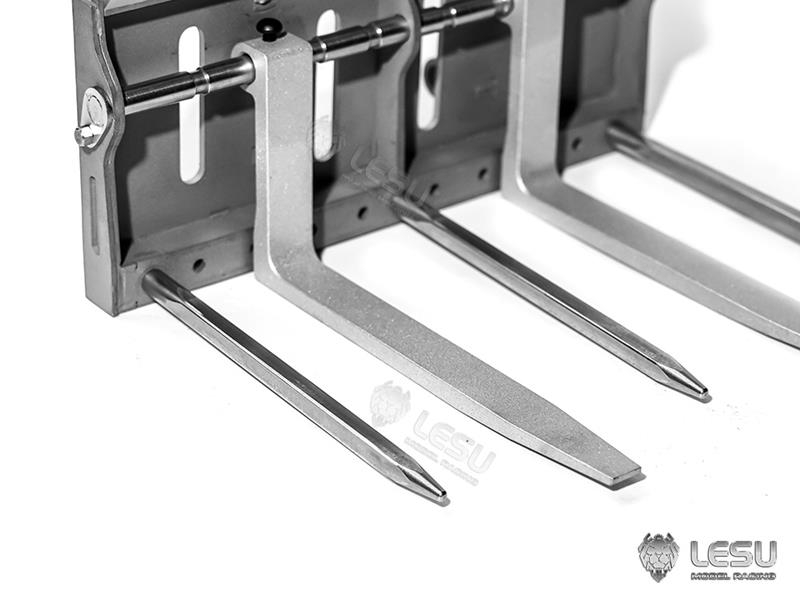 Palettengabel / Schaufel für Lesu Mini Radlader MCL8